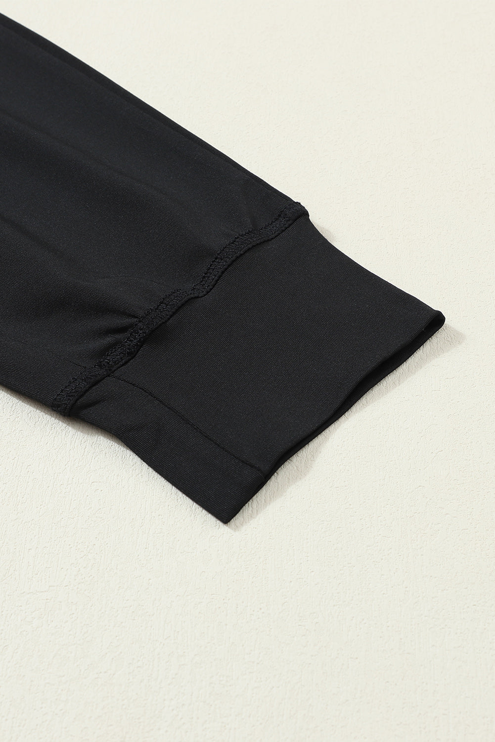 DRAWSTRING WAIST POCKETED JOGGERS