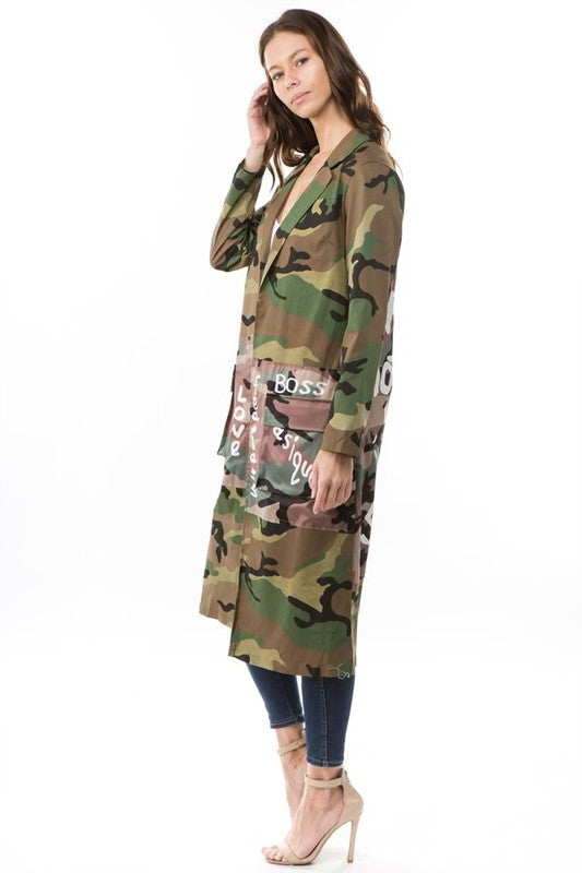 Nothing Like A Sistah Camo Jacket