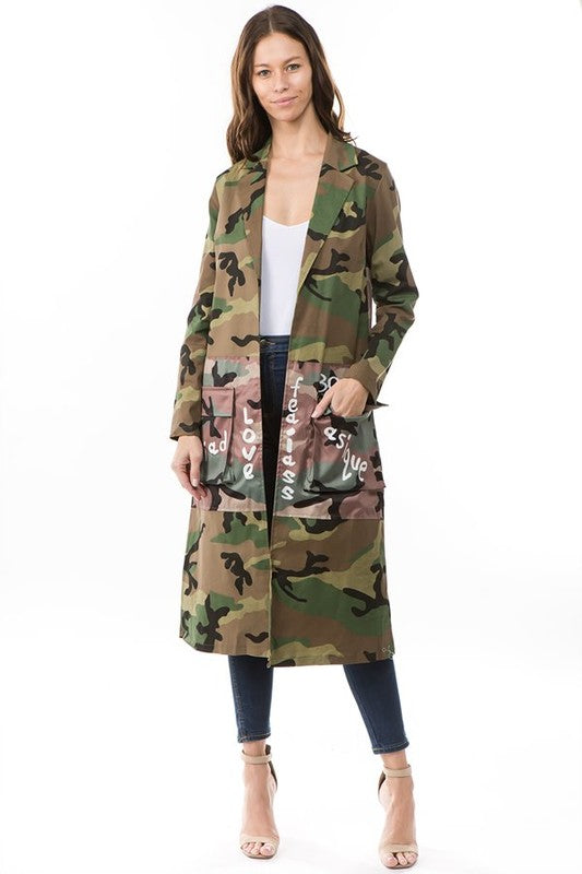 Nothing Like A Sistah Camo Jacket