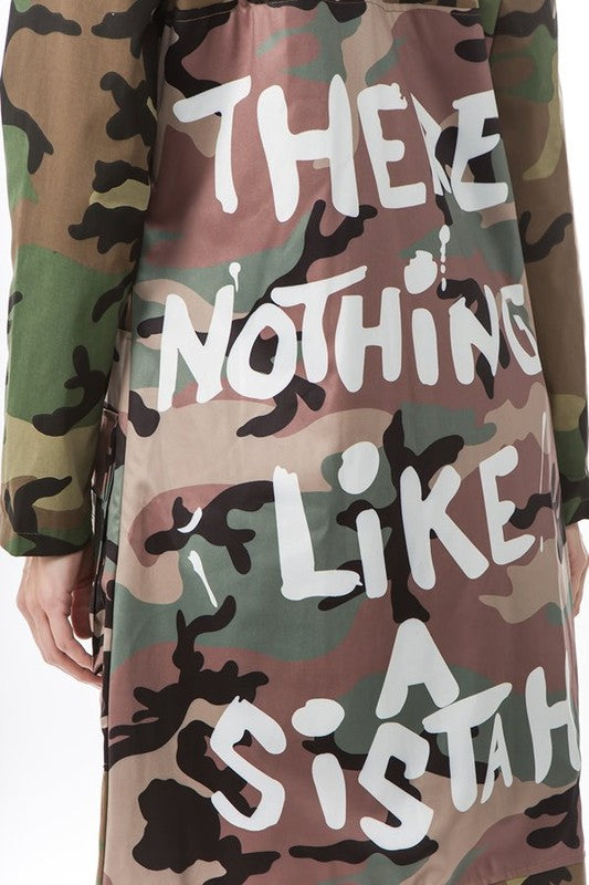 Nothing Like A Sistah Camo Jacket
