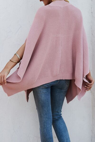 NIKKI KNIT CAPE SLEEVE SWEATER